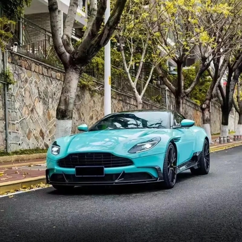 Customized New Upper Front Diffuser Body Kit for  DB11 Upgrade with Pk Style Dry Carbon Fiber Upper Front Lip